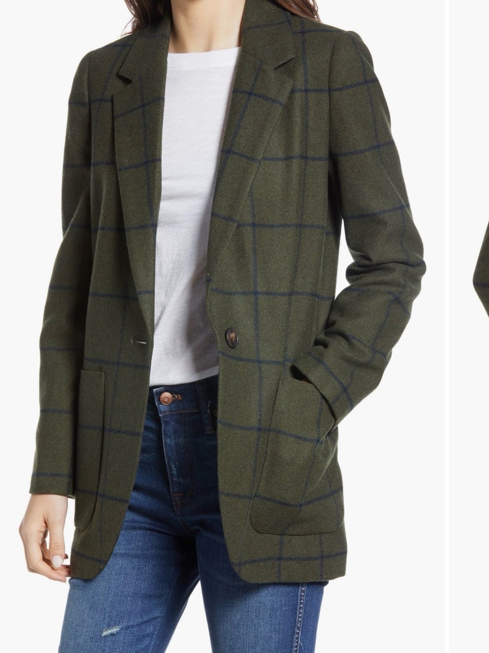 Madewell - Larsen Windowpane Blazer